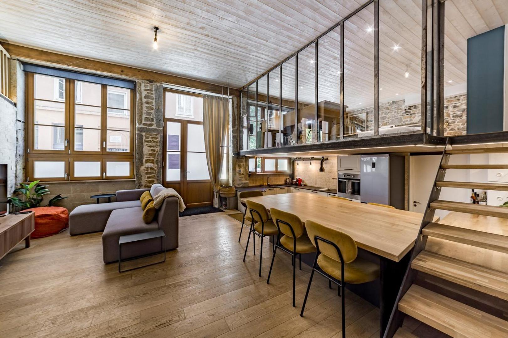 Le Duplex Des Pentes Ail Apartment Лион Екстериор снимка